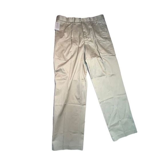 Dockers San Francisco Classic Fit Beige Pleated Front Pants size 34x32 - Picture 4 of 5